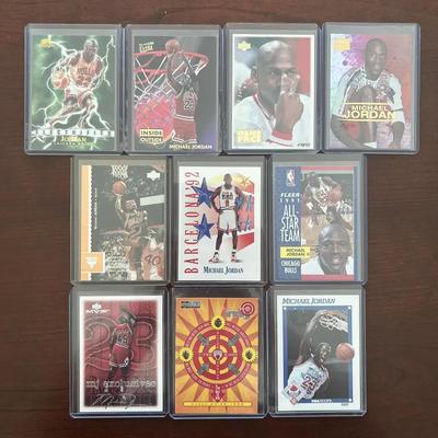 Michael Jordan Basketball Cards. Inserts and More