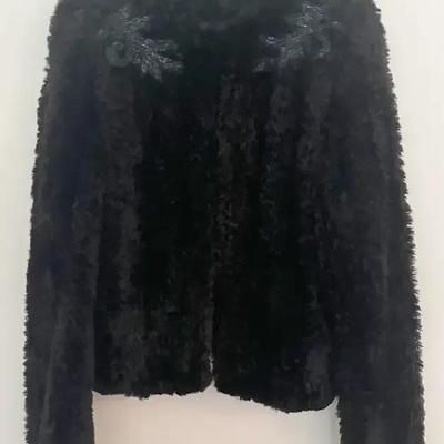 Paula Lishman Embellished Sheared Beaver Jacket from Yudofsky Furriers