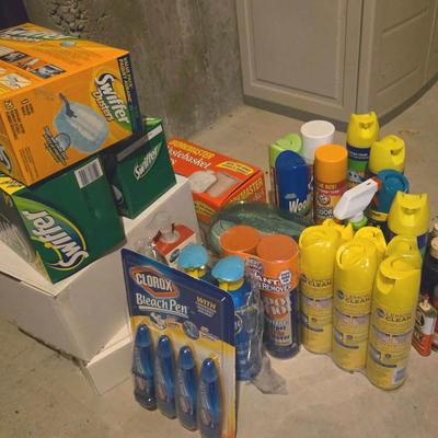 New Cleaning Products And Used Cleanout