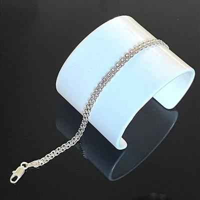 Italian Sterling Silver .925 Link Bracelet 