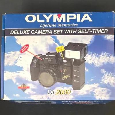 Olympia Deluxe Camera Set With Self Timer DL2000