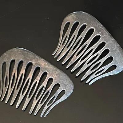 Vintage Sterling Silver .925 Combs