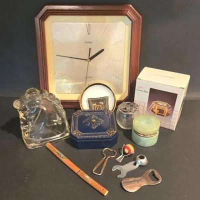 Sunbeam Kitchen Clock By Quartz, Other Trinkets And Table Toppers