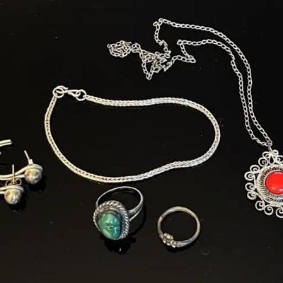 Sterling Silver Jewelry, Vintage 