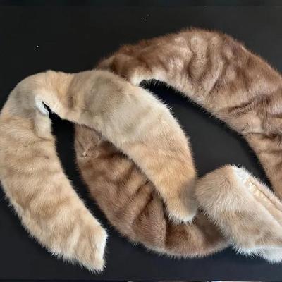 Mink Collars, Vintage 