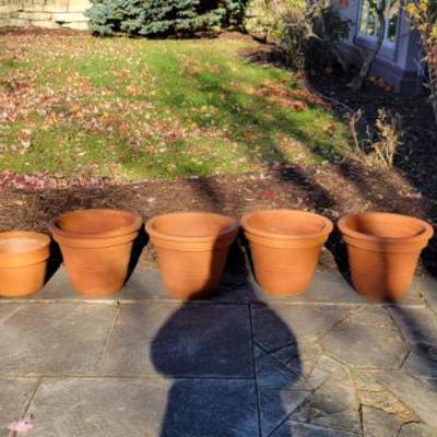 Sale Photo Thumbnail #379: Terracotta Pots