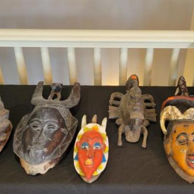 Sale Photo Thumbnail #35: Tribal Masks