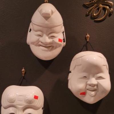 Sale Photo Thumbnail #186: Ceramic Wall Masks