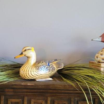 Sale Photo Thumbnail #18: Carved Wood Ducks