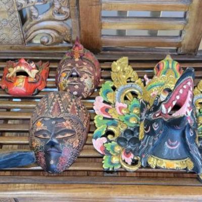 Sale Photo Thumbnail #36: Tribal Masks