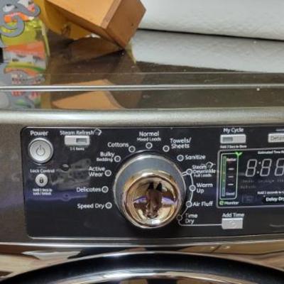 Sale Photo Thumbnail #210: GE Electric Dryer w/ Steam Technology