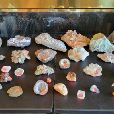 Sale Photo Thumbnail #21: Large Assortment of Rocks and Minerals 