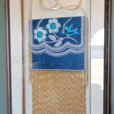 Sale Photo Thumbnail #121: Native Beaded Bag