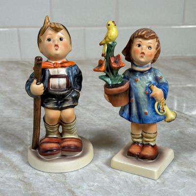 (2pc) Hummel Figurines | Dimensions: h. 6 in
