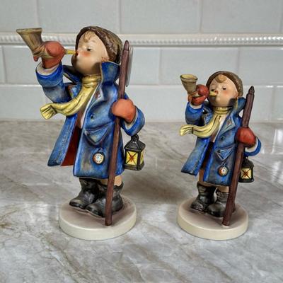 (2pc) Hummel Figurines | Dimensions: h. 7.5 in (tallest)
