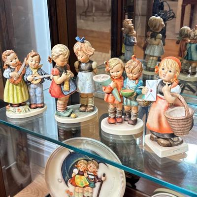 (4pc) Hummel Figurines | Dimensions: h. 6.5 in (tallest)
