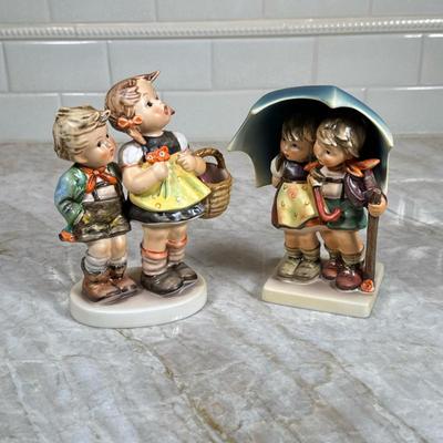 (2pc) Hummel Figurines | Dimensions: h. 6 in
