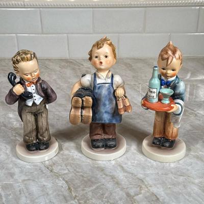 (3pc) Hummel Figurines | Dimensions: h. 7 in (tallest)

