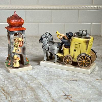 (2pc) Hummel Figurines | Dimensions: h. 7 in (tallest)
