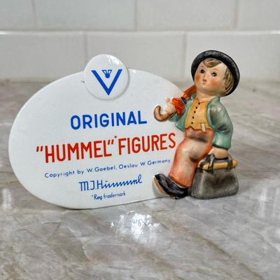 Original “Hummel” Figures Sign | Dimensions: h. 3.75 in
