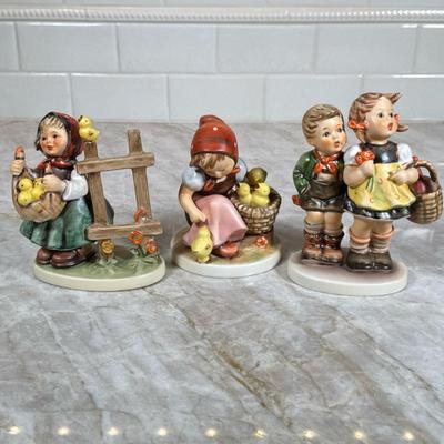 (3pc) Hummel Figurines | Dimensions: h. 5.75 in (tallest)
