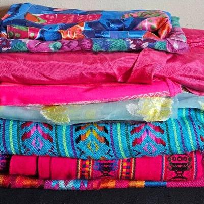 AZ135J Colorful Scarves Southwest Aztec 