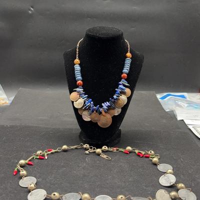 AZ201J Coin Necklaces 