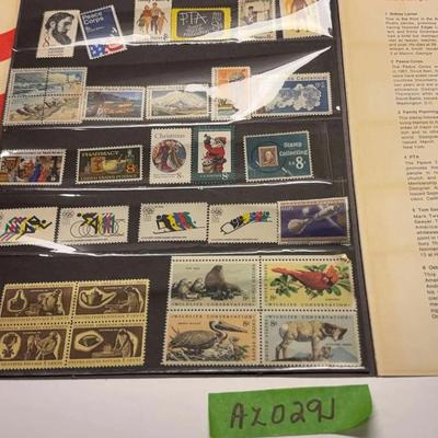 AZ029J US1972 Special Stamp Mini Album 