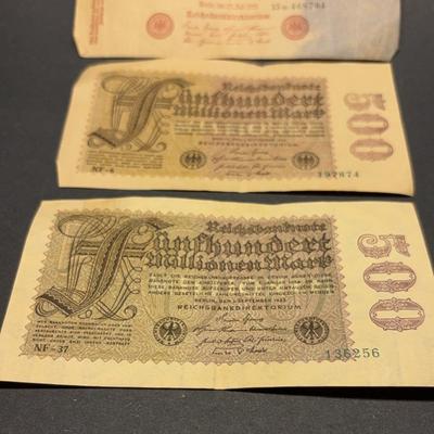 AZ023J 1923 Germany Currency #3