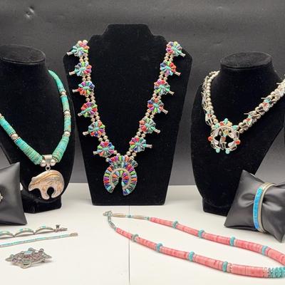 AZ162J Charming Sterling Necklaces and More 