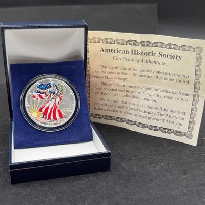 AZ217J 1999 Silver Dollar 