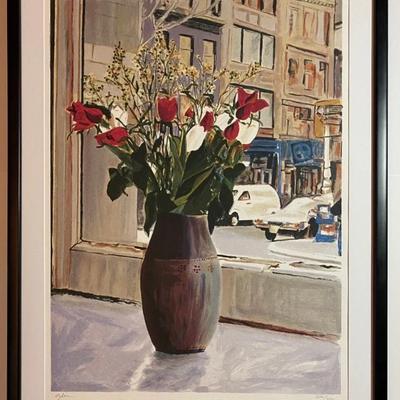 Limited Edition Serigraph By Ari Azene Titled Morning In SOHO