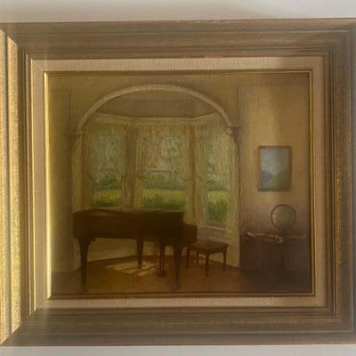 Vintage Oil Painting By Sydney Thomson (1877-1973)