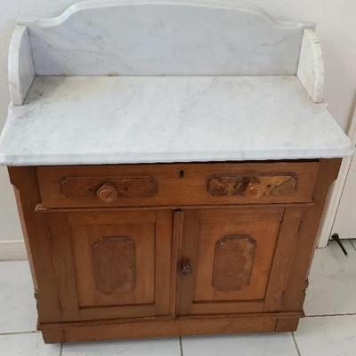 Marble Topped Dry Sunk