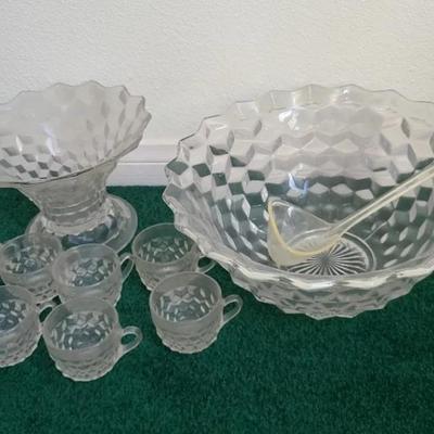 Prism Punchbowl & Serving Pieces