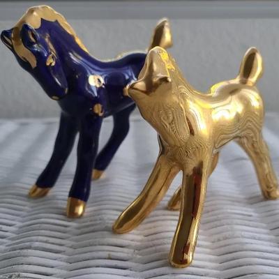 Porcelain Collectable Horse Figurines 