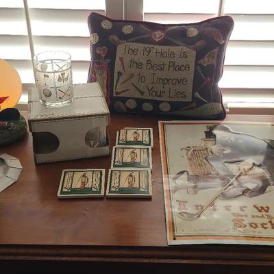 Classic Golf Decor