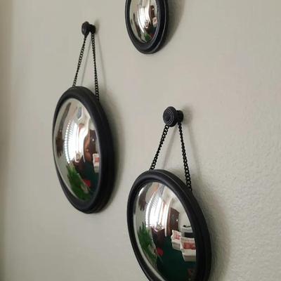 Mirror Mirror on the Wall - 3 Piece Convex Mirror Set