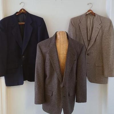 Bold Blazers - Trio Of Men's Sport Coats