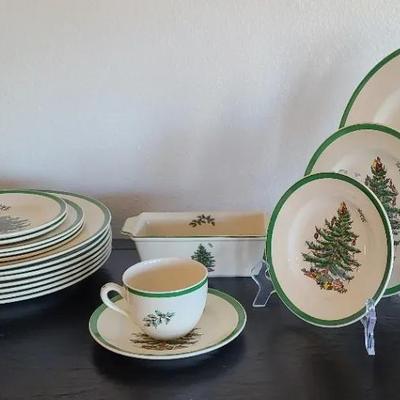 Seasonal Spode Assortment  - Cherished China For Christmastime 