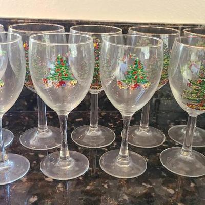 20 Spode Christmas Glasses