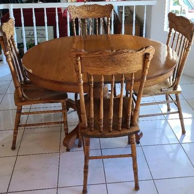 Wooden Dining Room Table