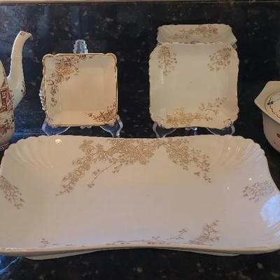 Various Makers Brown China 