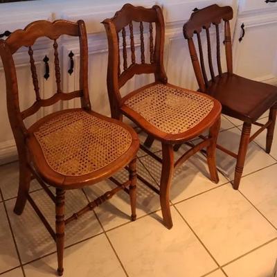 Trio Of Qoodwn Chairs