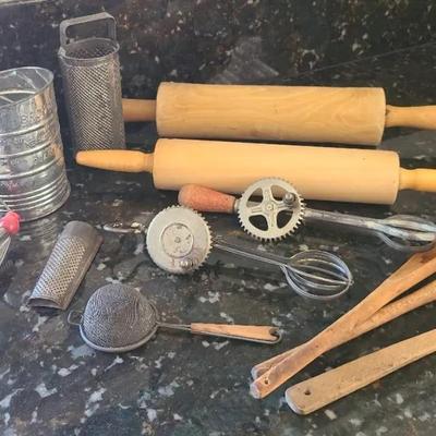 Vintage Baking Items