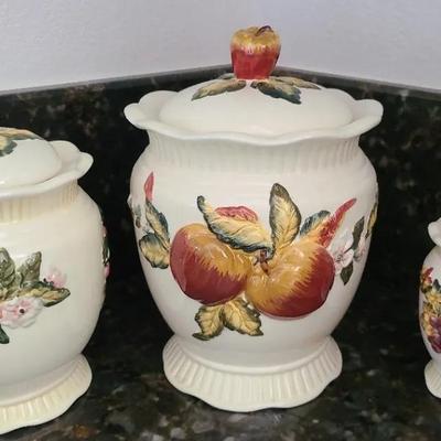 Ceramic Cannister Set