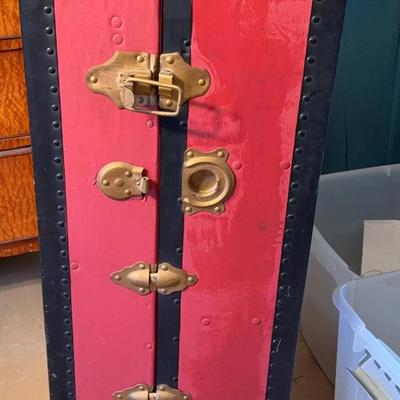 Antique Wardrobe Trunk