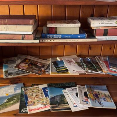 Vintage Books & Travel Brochures