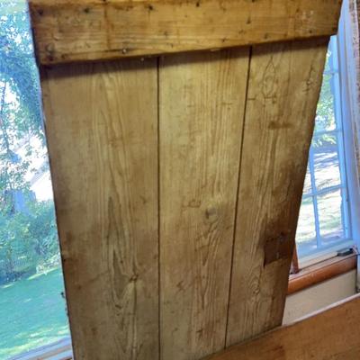 Large Antique Wooden Door