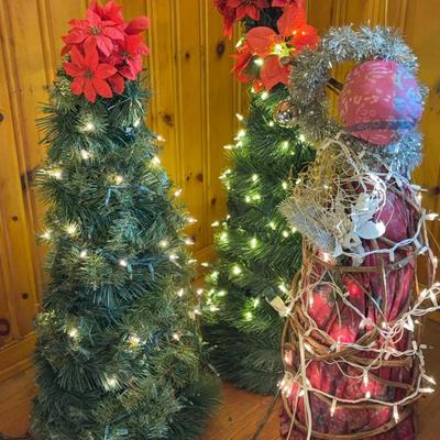 3 handmade Christmas Trees 2